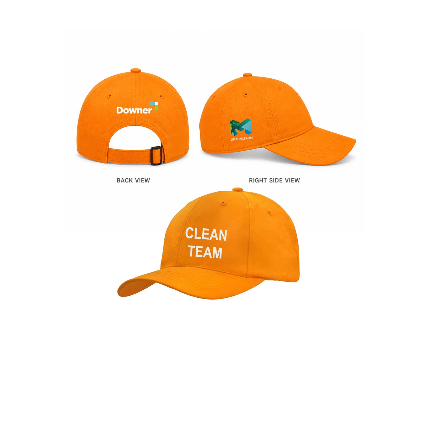 Unisex Cap - DARK ORANGE - 4012