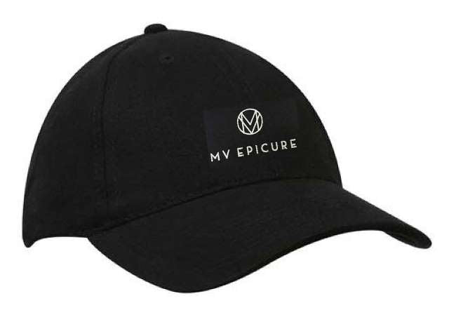 Brushed Heavy Cotton Cap - BLACK