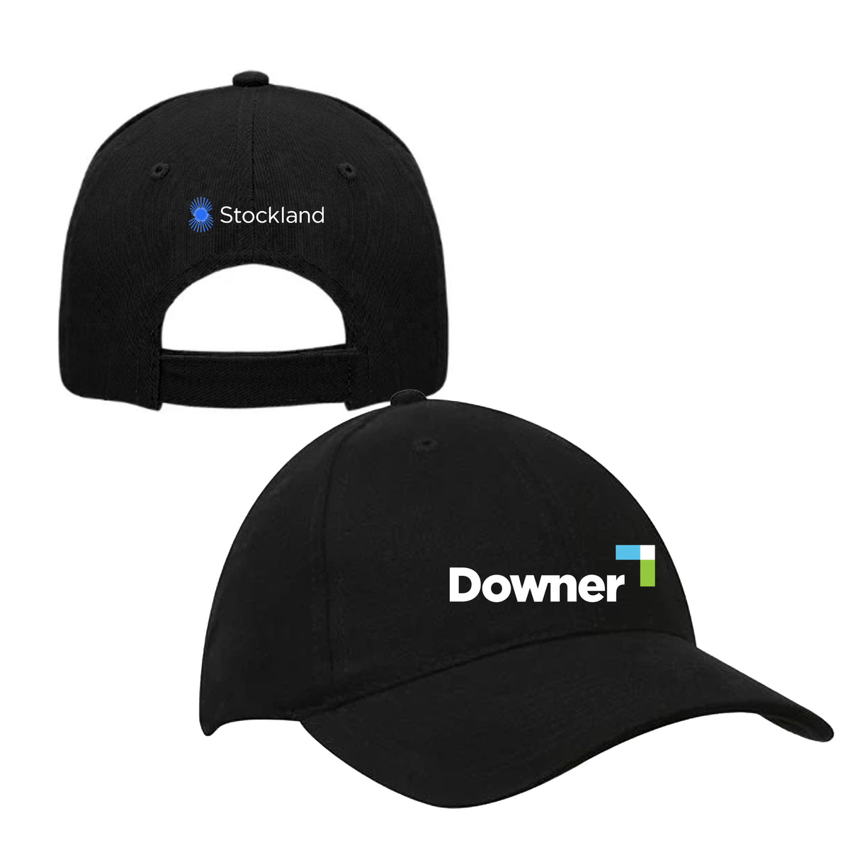 Brushed Heavy Cotton Cap - BLACK