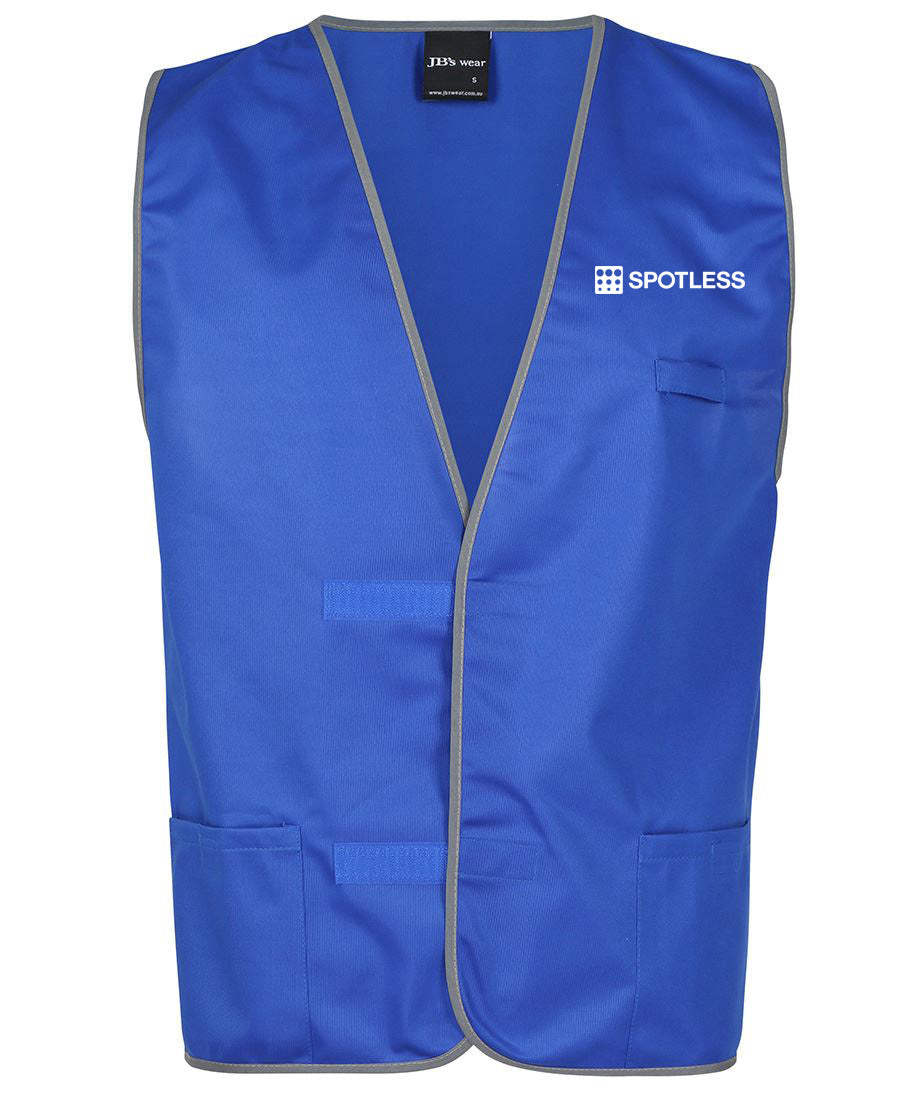 Coloured Tri Cot Vest - ROYAL