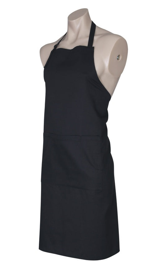 Apron Bib Pocket - BLACK