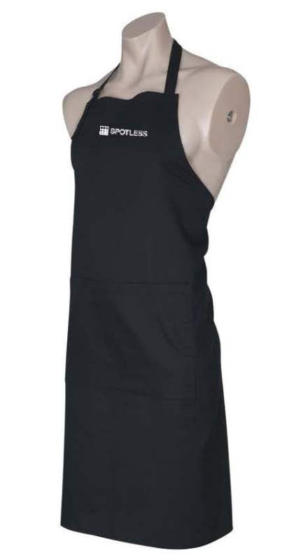Apron Bib Pocket - BLACK