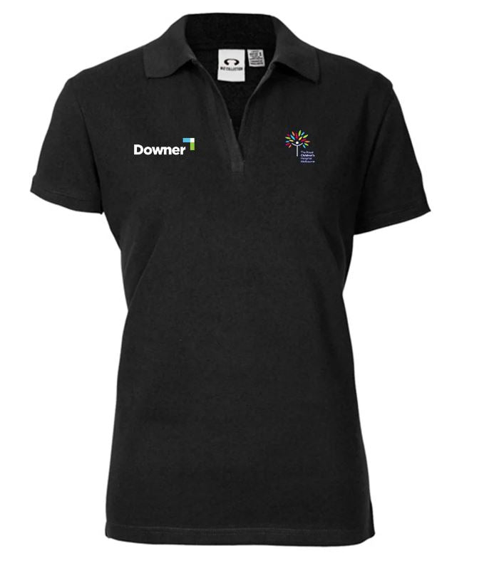 LADIES OCEANA POLO - BLACK