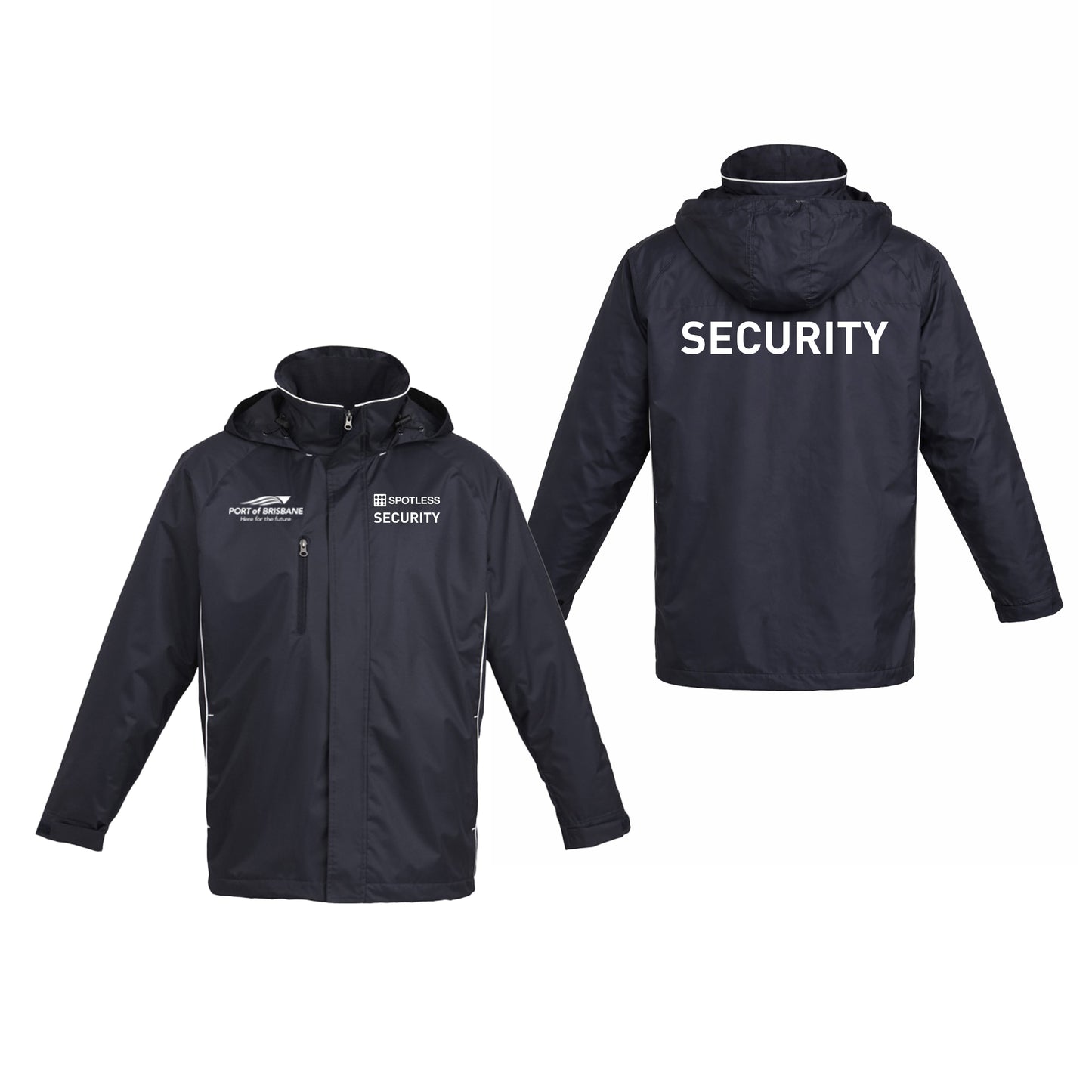 Unisex Core Jacket - NAVY/WHITE