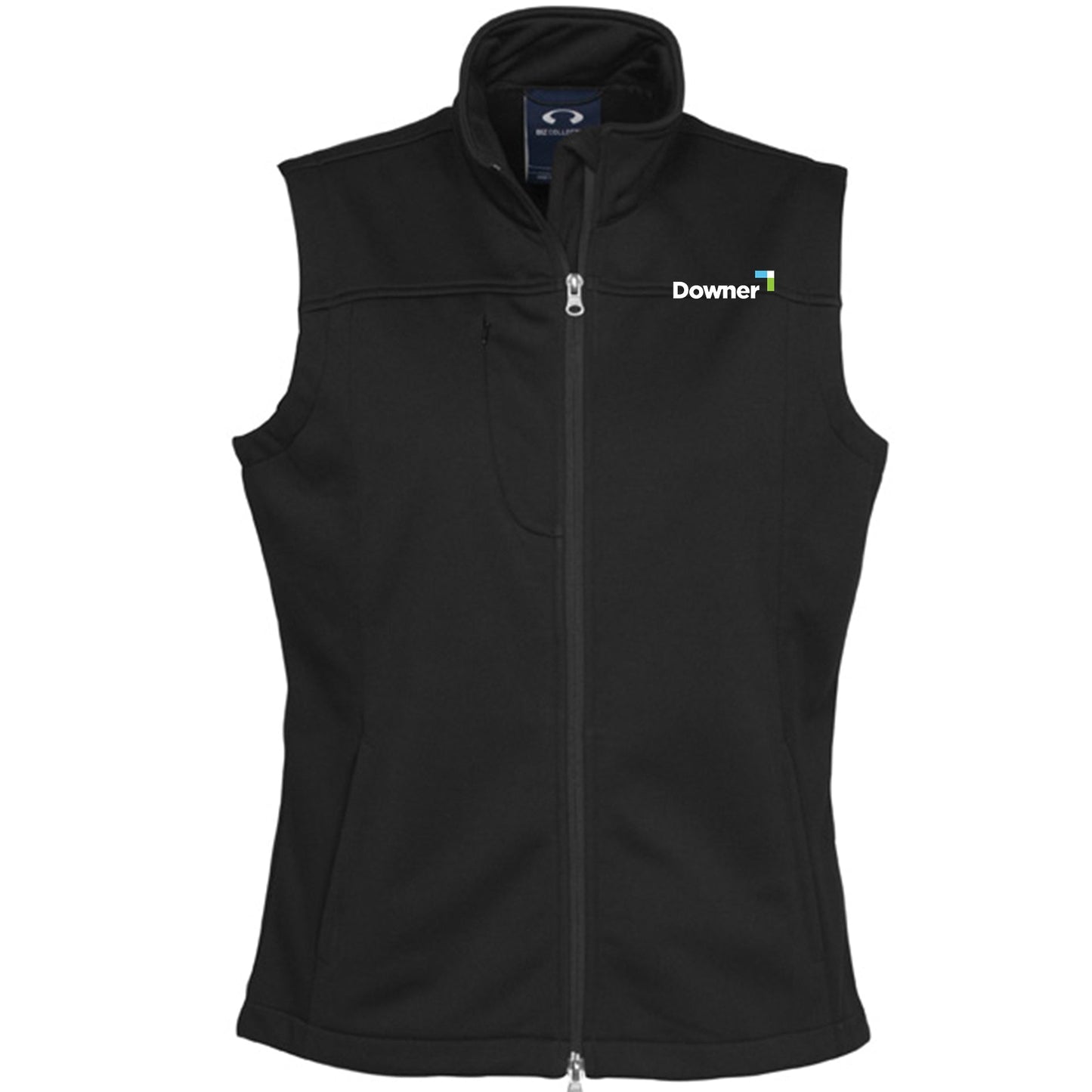 Ladies BizTech Softshell Vest - BLACK