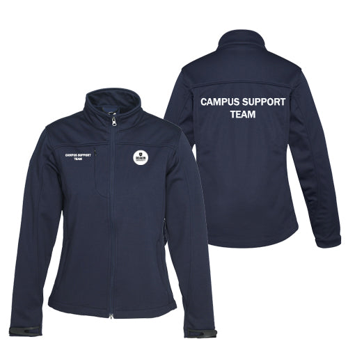 LADIES BIZ TECH SOFT SHELL JACKET- NAVY