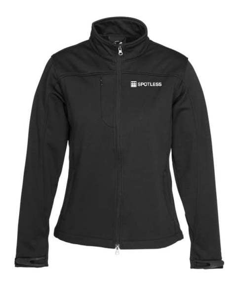 Ladies Biz Tech Soft Shell Jacket - BLACK