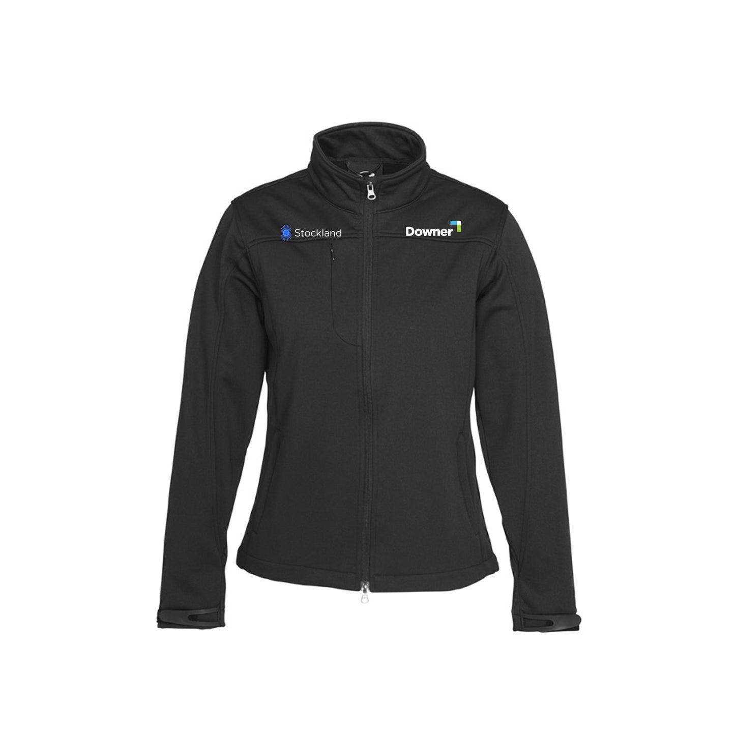 Womens Softshell Jacket - BLACK