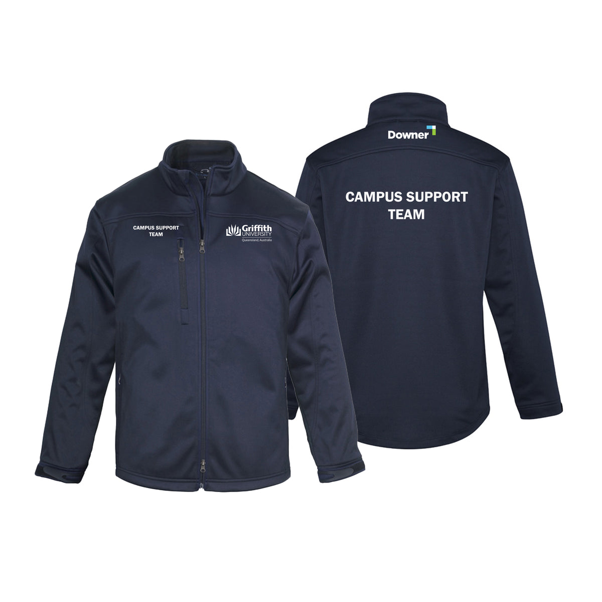 Mens Biz Tech Soft Shell Jacket - NAVY