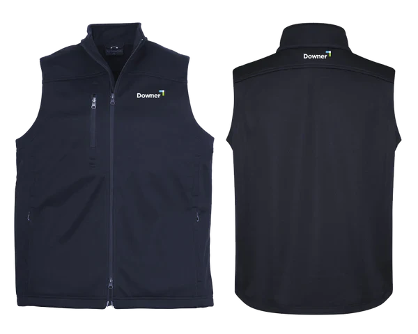 MENS SOFT SHELL VEST - NAVY