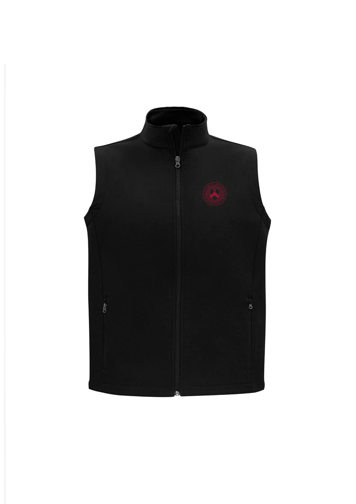 Apex Mens Softshell Vest - BLACK