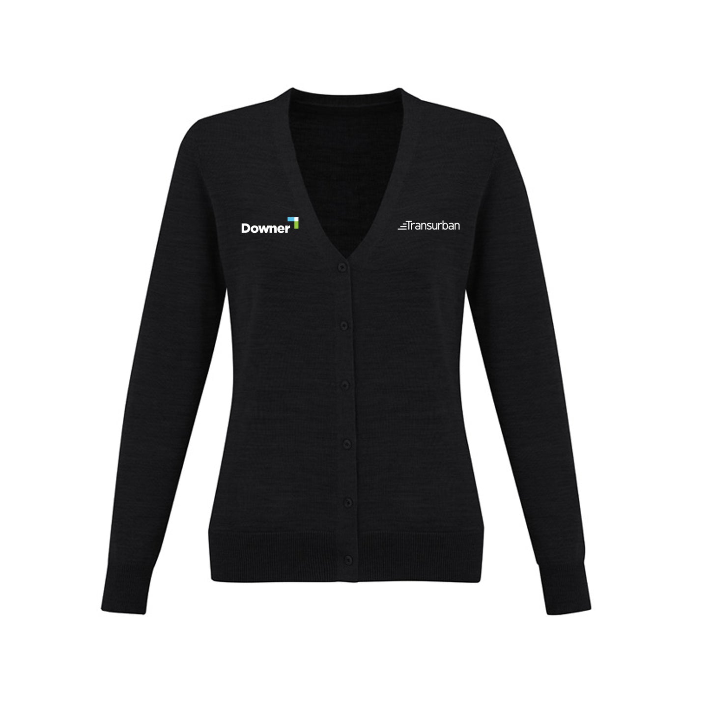 Womens Roma Knit Cardigan - BLACK