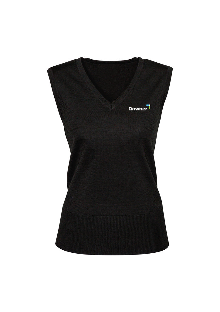 Milano Ladies Vest - BLACK