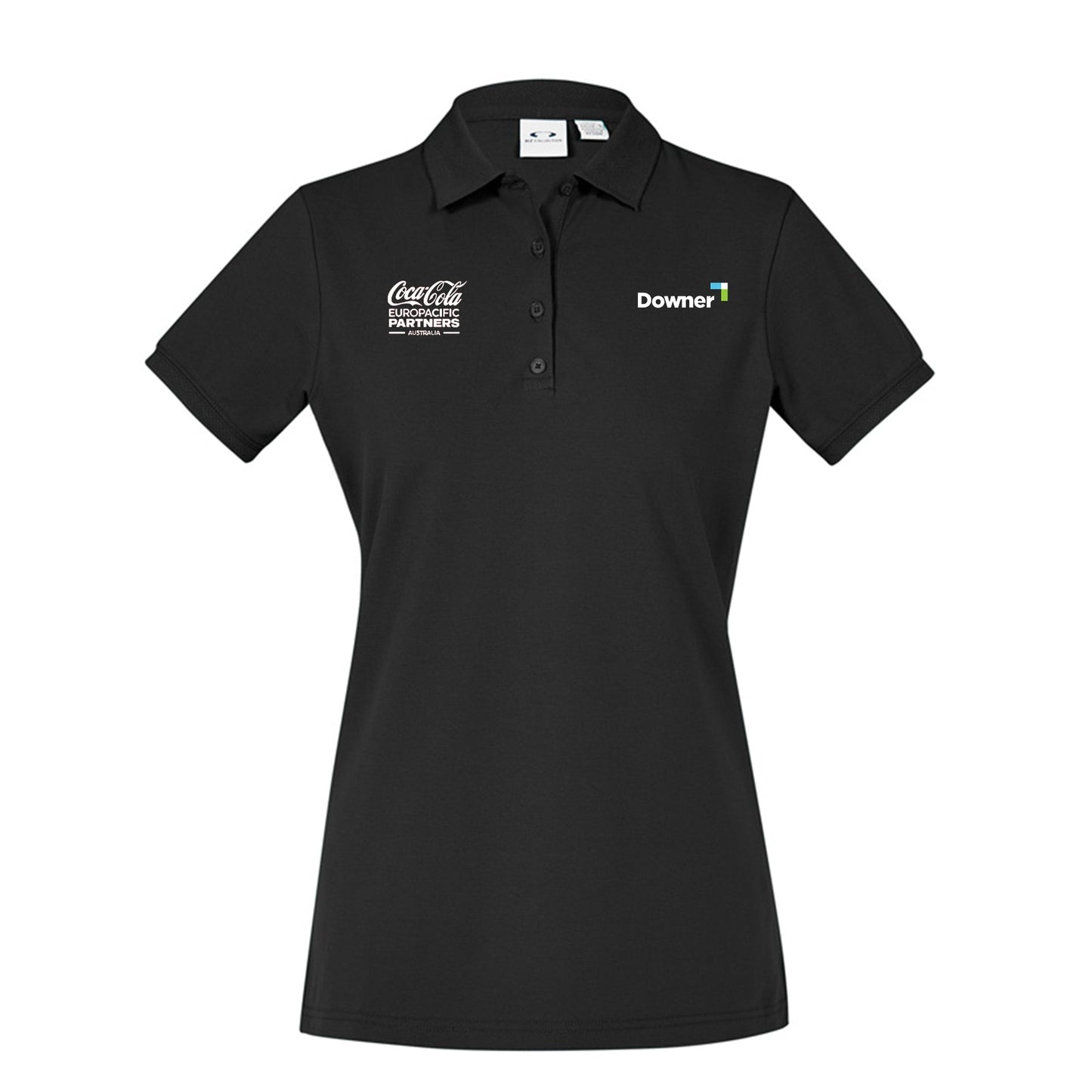 Women's City Short Sleeve Polo BLACK