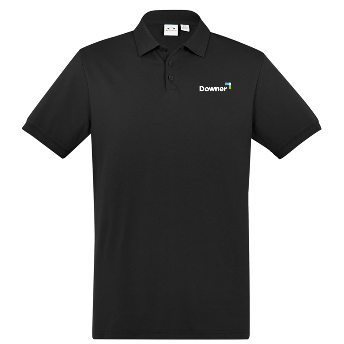 Mens City Short Sleeve Polo - BLACK