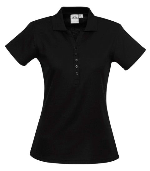 Crew Ladies Polo - BLACK