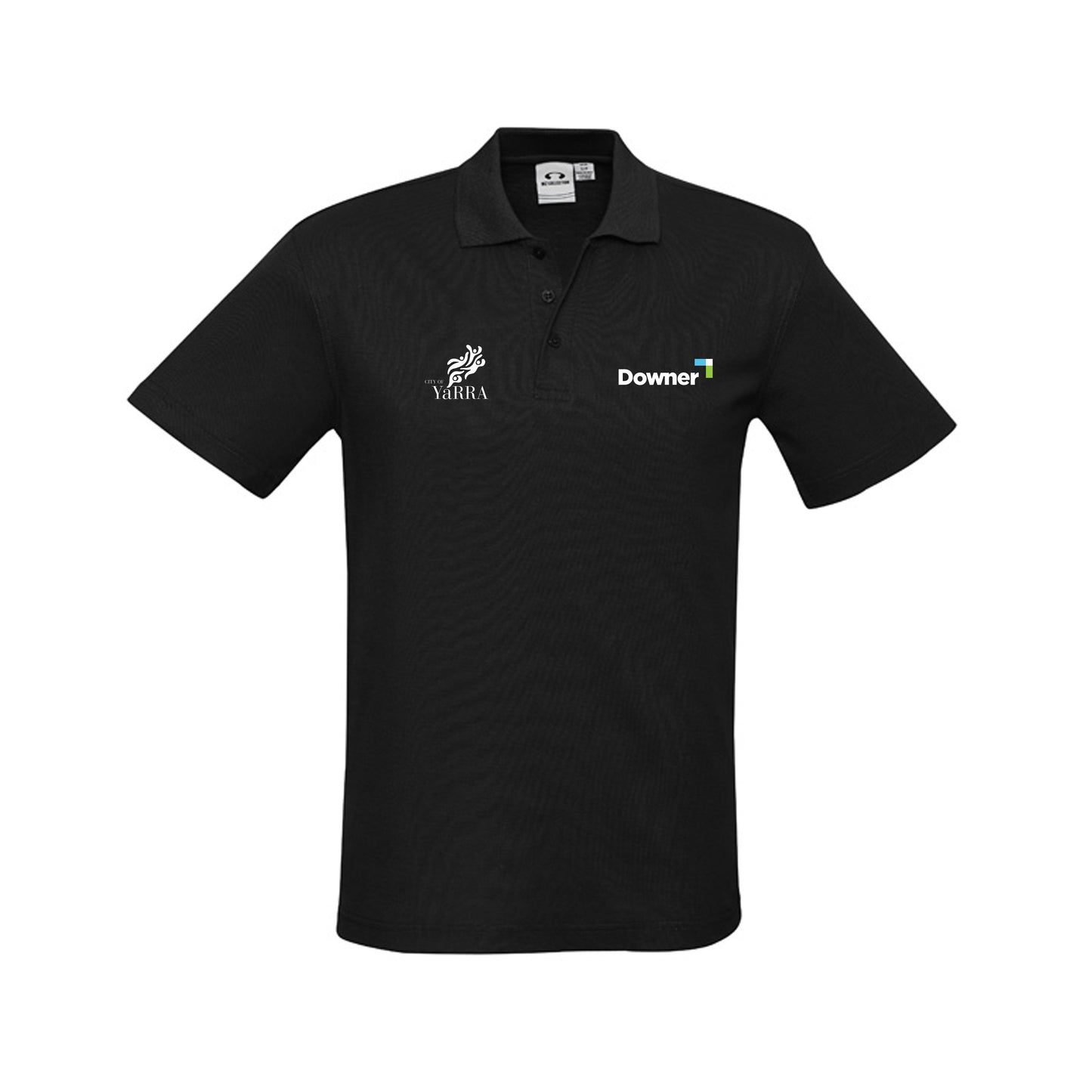 Crew Mens Polo - BLACK