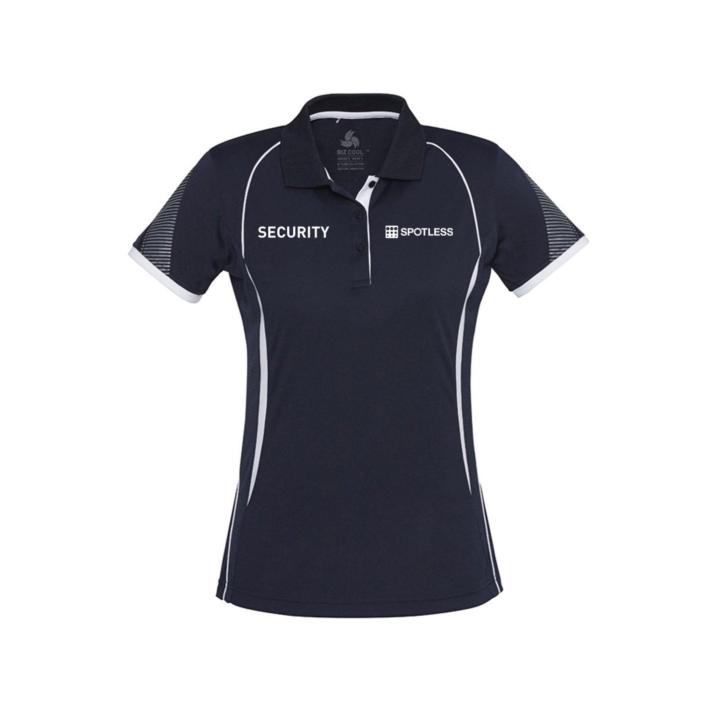 Razor Ladies Polo - NAVY/WHITE