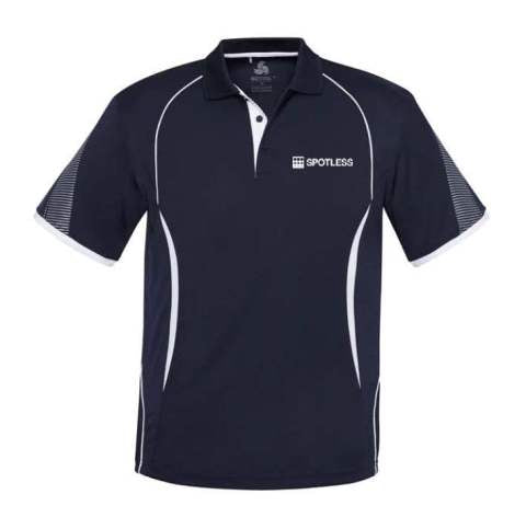 Razor Mens Polo - NAVY-WHITE