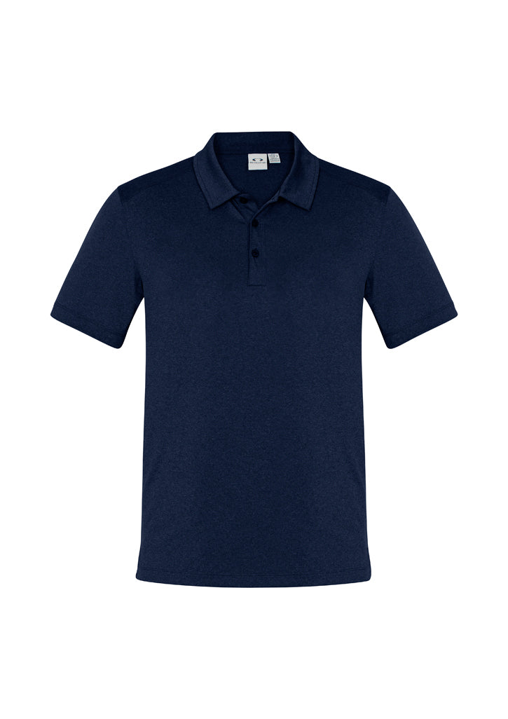AERO Mens Bizcool Marle Polo - NAVY