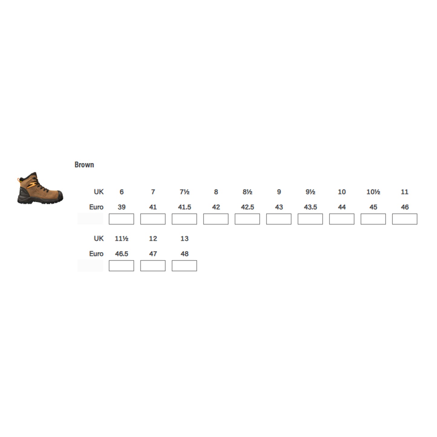 Puma Iron HD Mid Boot - BROWN
