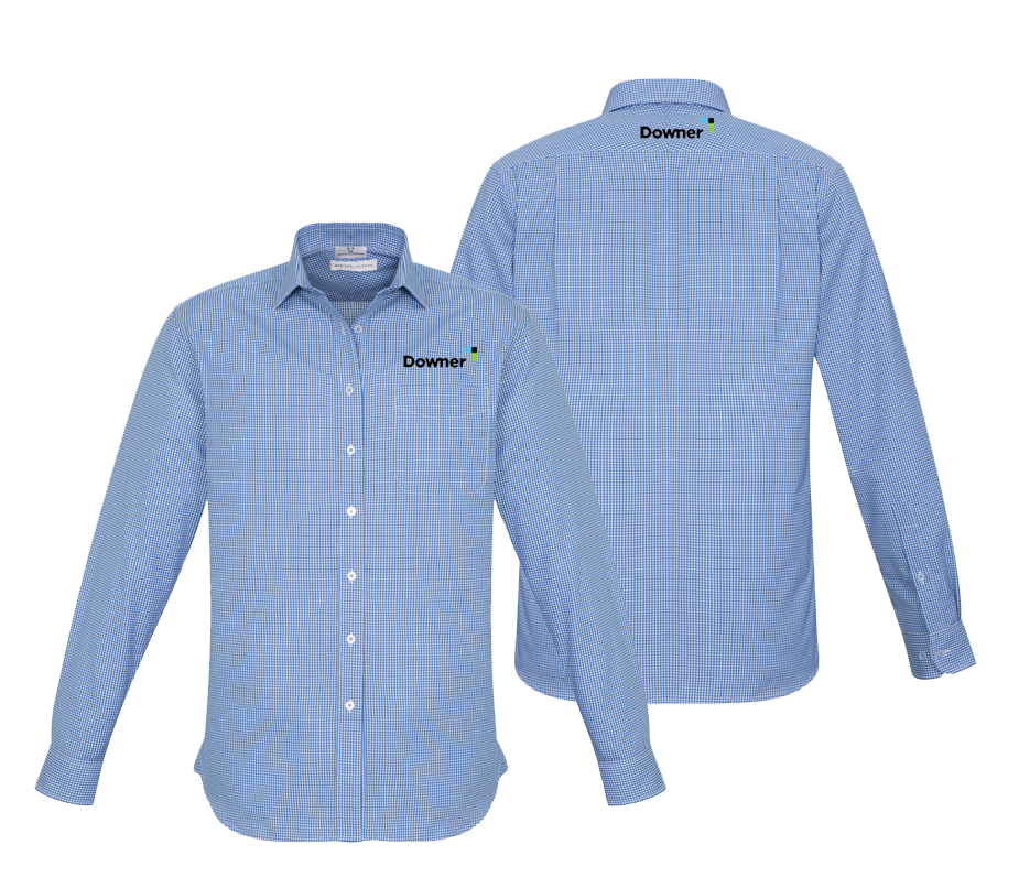 ELLISON MENS SHIRT - FRENCH BLUE