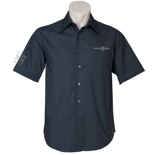 MENS S-S METRO COR SHIR - CHARCOAL