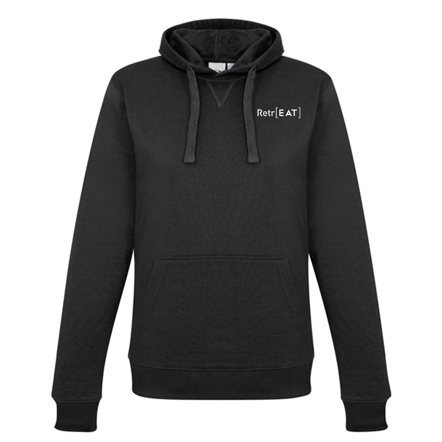 Women's Crew Hoodie - BLACK