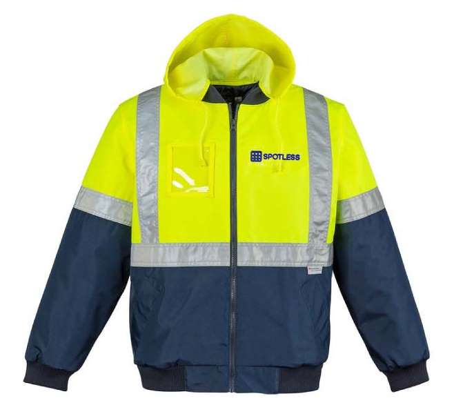 Day-Night Flying Jacket - Yellow-Navy