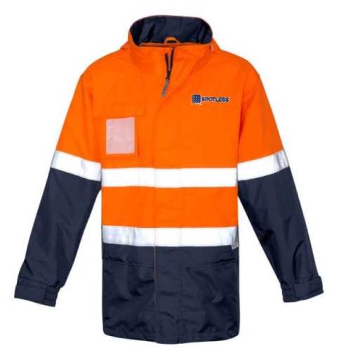 Ultra Lite D-N Jacket - Orange-Navy