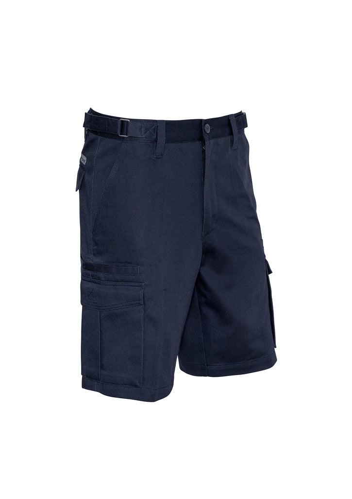 Basic Cargo Shorts - NAVY
