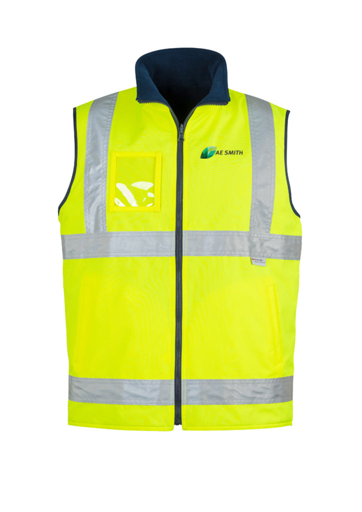 HiViz Taped 4in1 Jacket - Yellow-Navy