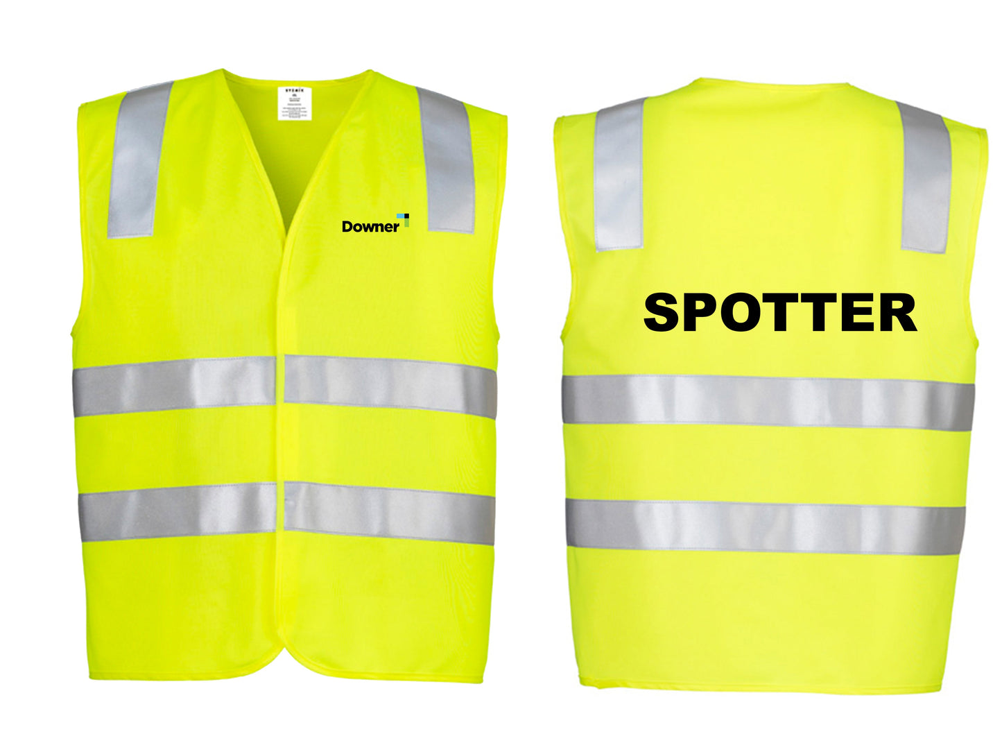 Unisex Hi Vis Basic Vest - YELLOW