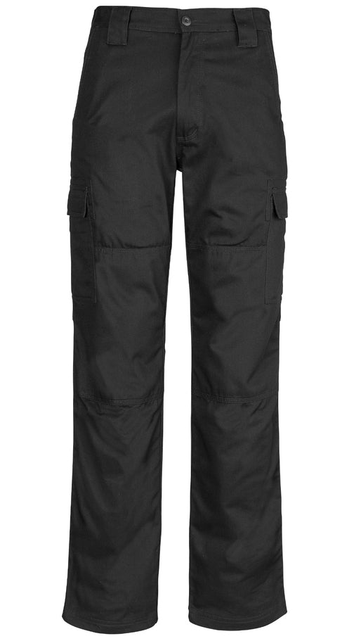 Mens Drill Cargo Pant - BLACK