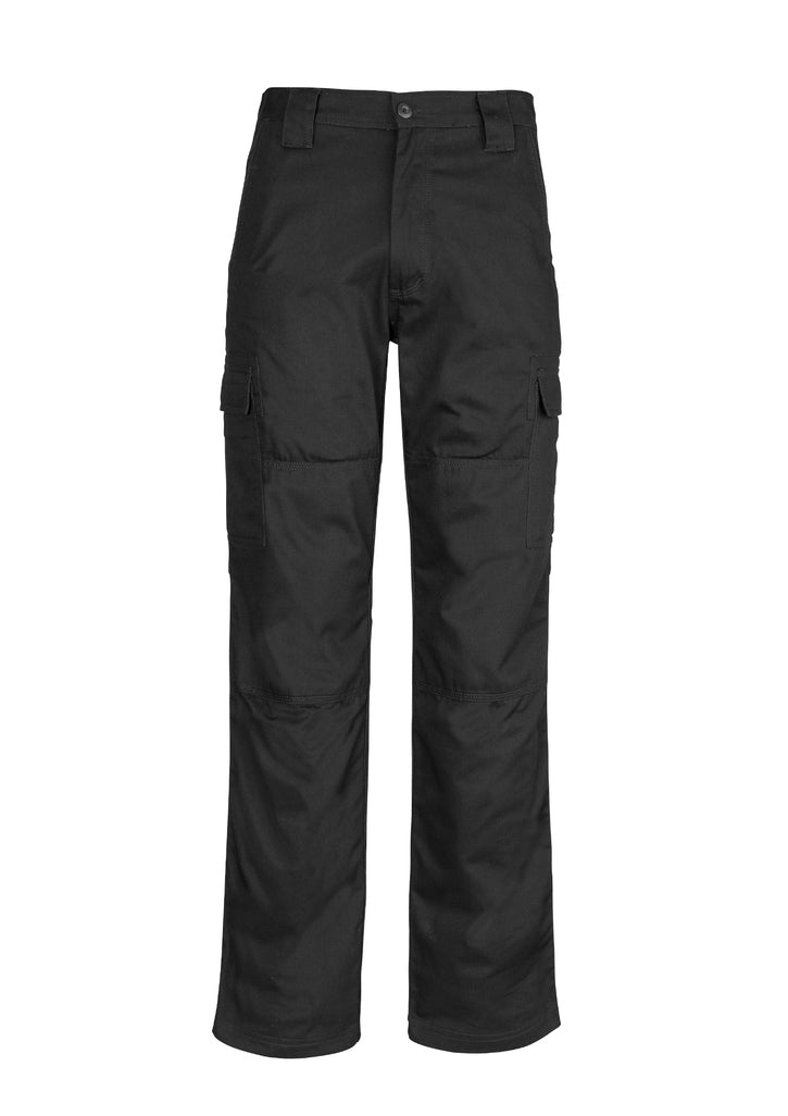MENS DRILL CARGO PANT - BLACK