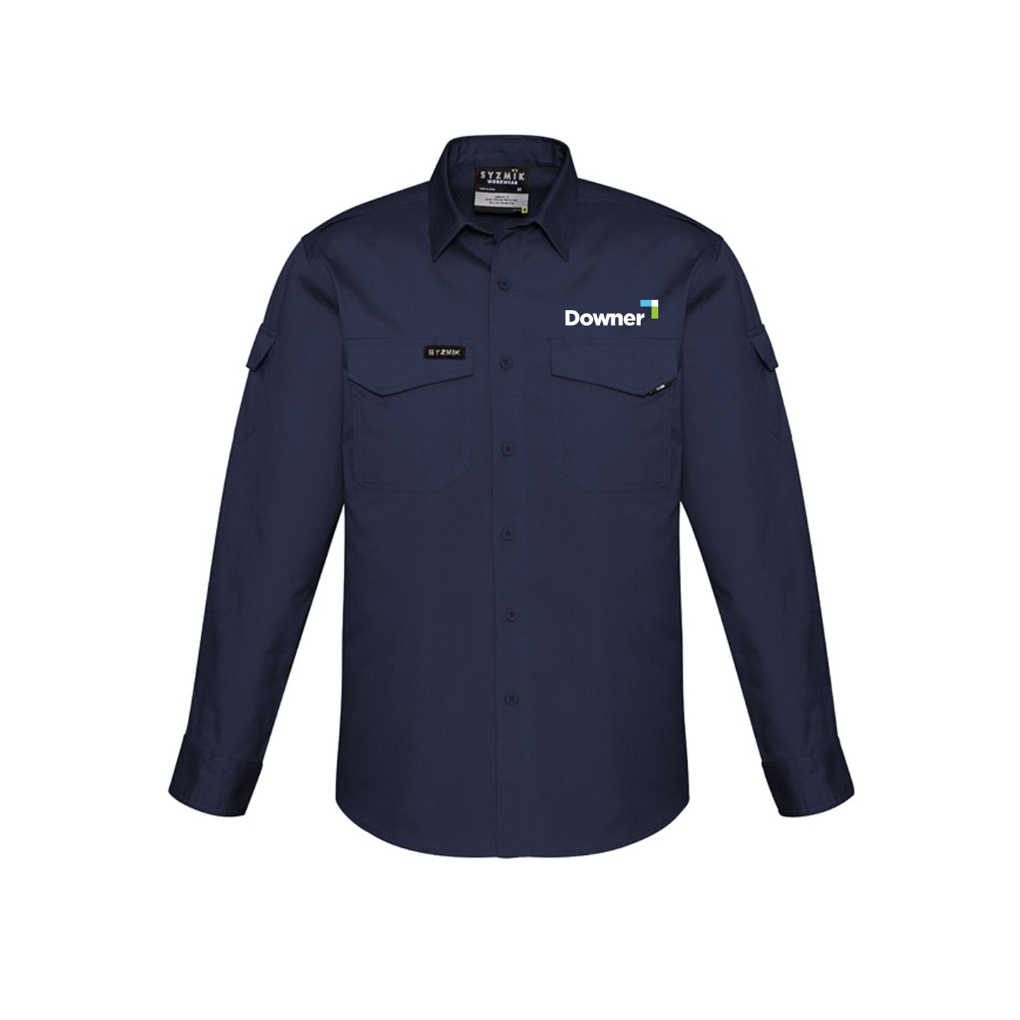 Rip Stop L-S Shirt - NAVY