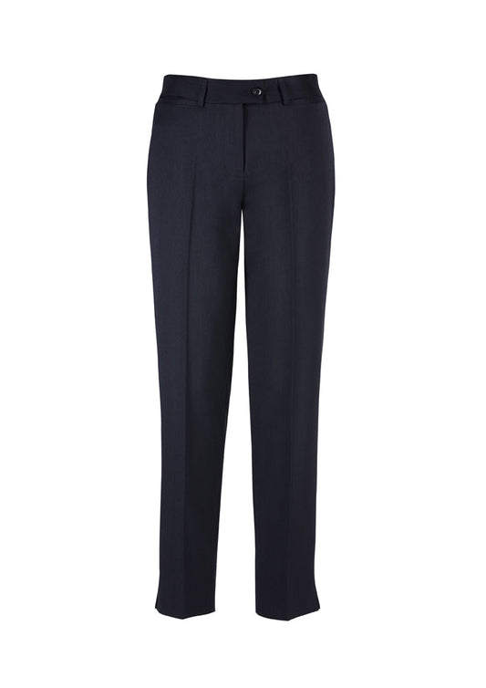 Ladies Slim Fit Pant           - NAVY