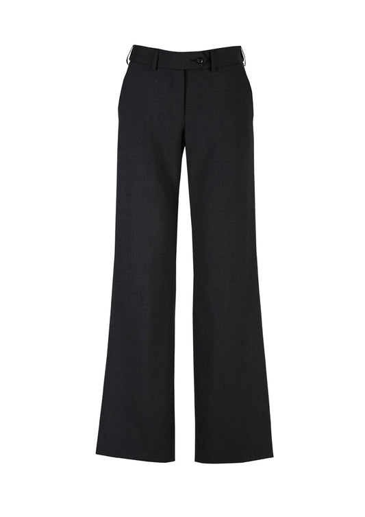 Womens Comfort Wool Stretch Adjustable Waist Pant - BLACK
