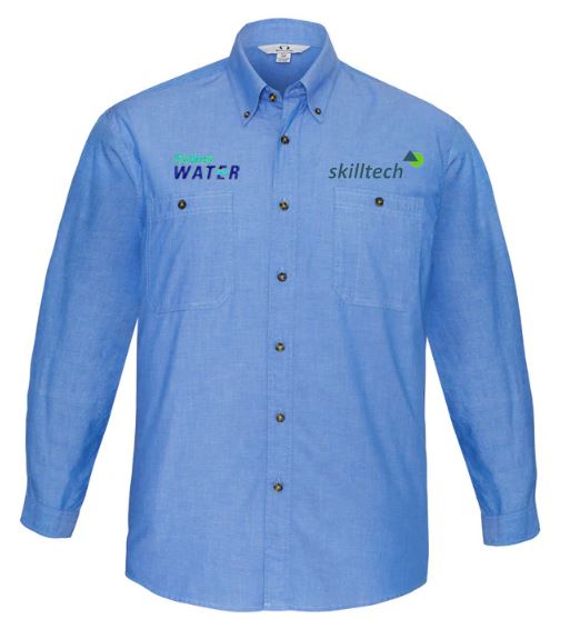Chambray LS Mens Shirt – Chambray