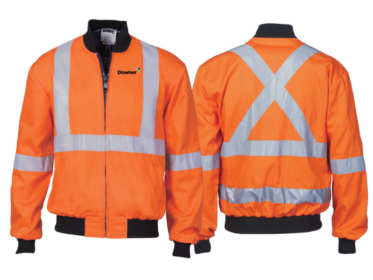 HiVis Cotton Bomber X B - Orange
