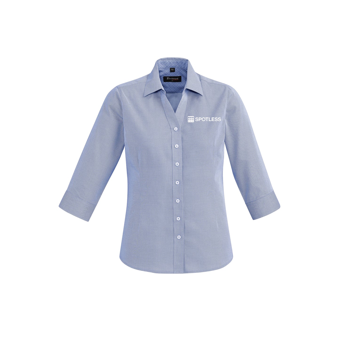 Hudson Ladies 3-4 Shirt        - Patriot Blue