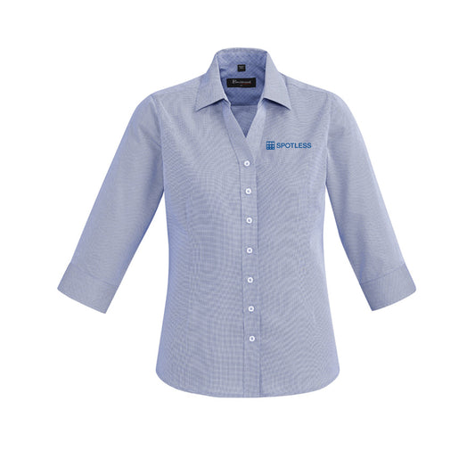 Hudson Ladies 3-4 Shirt        - Patriot Blue