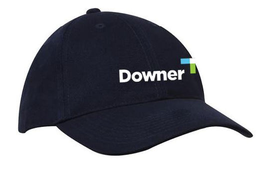 BRUSHED HEAVY COTTON CAP - NAVY