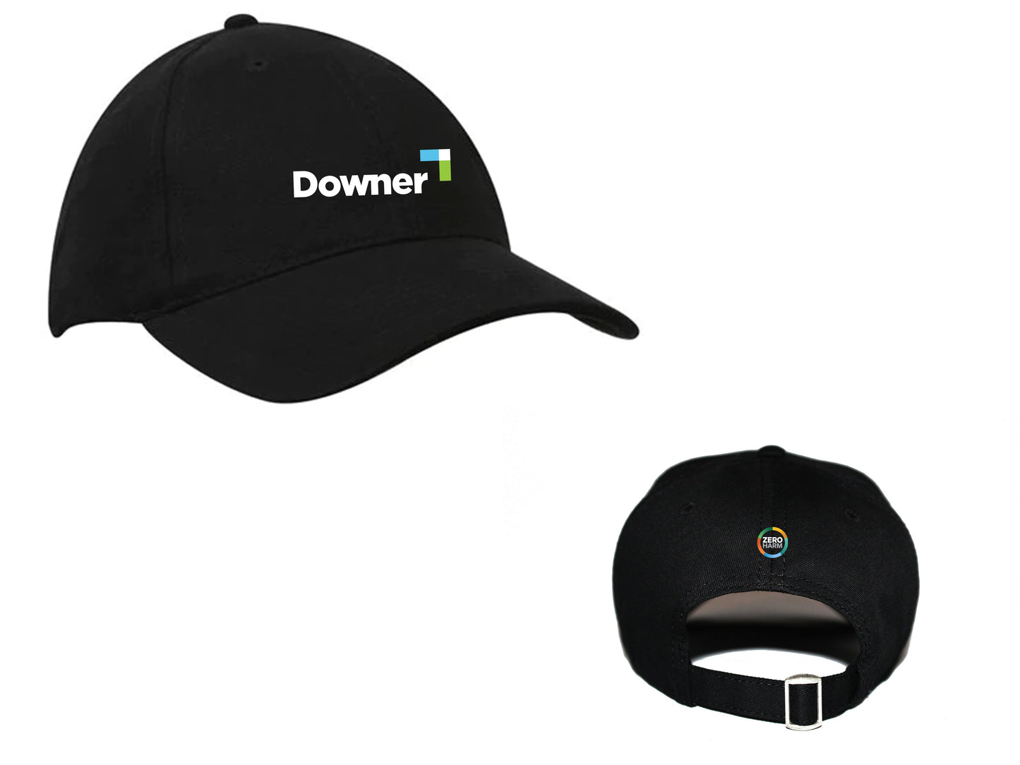 Brushed Heavy Cotton Cap - BLACK