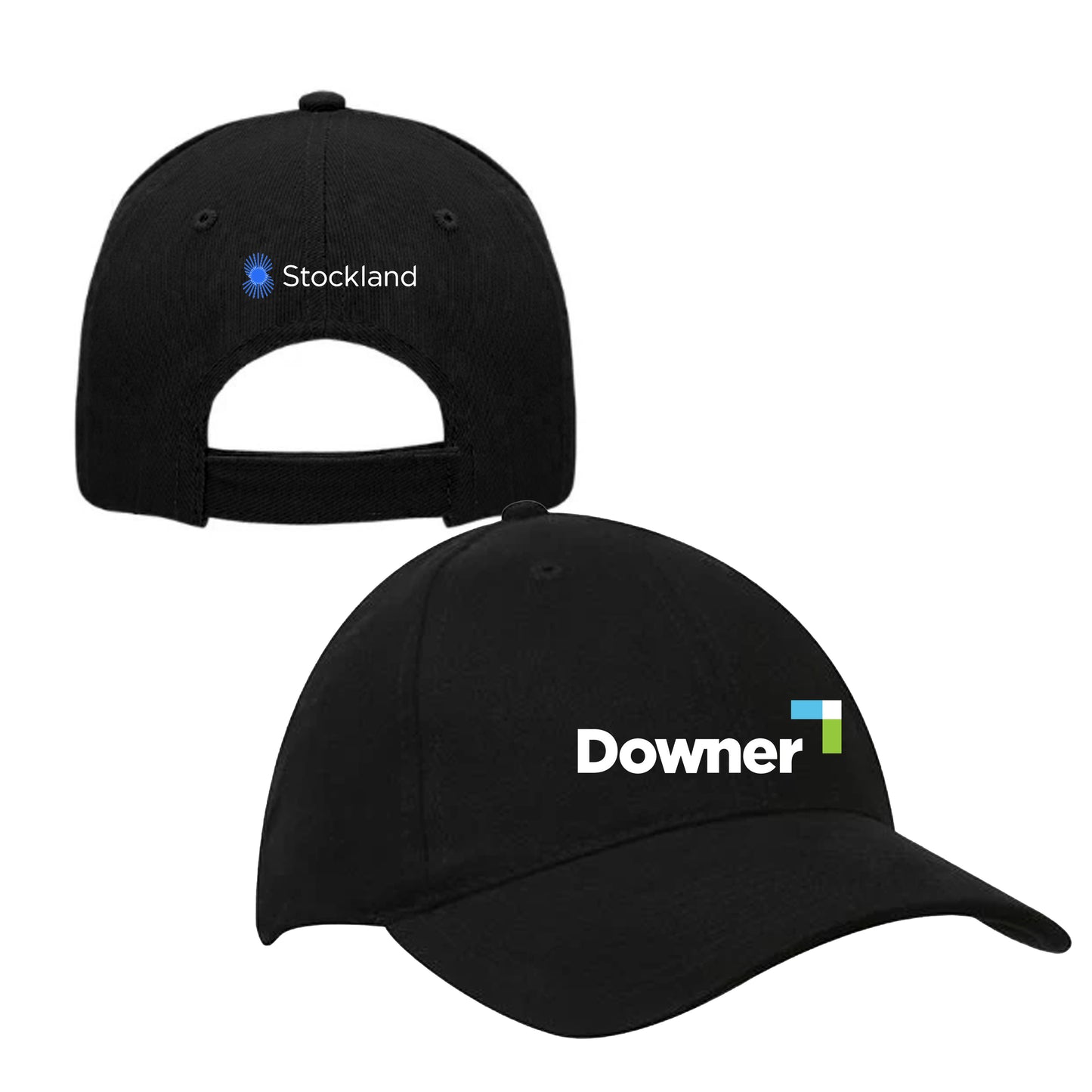 Brushed Heavy Cotton Cap - BLACK