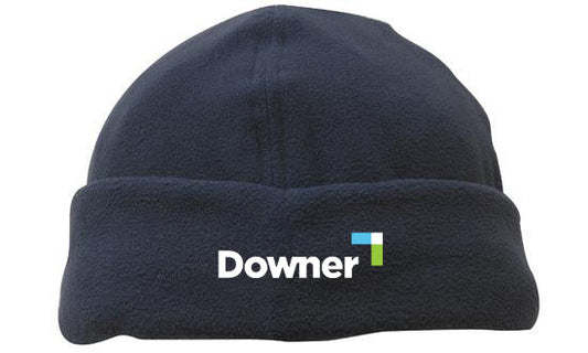 MICRO FLEECE BEANIE - NAVY