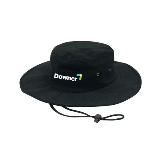 Hat Brushed Heavy Cotton - BLACK