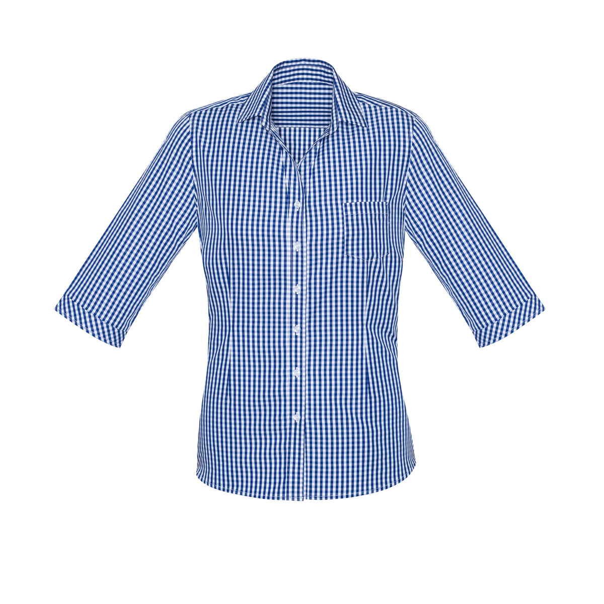 Springfield Womens 3/4 Sleeve Shirt - FRENCH NAVY