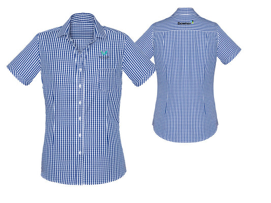 Womens Springfield Short Sleeve Shirt - FRENCH NAVY