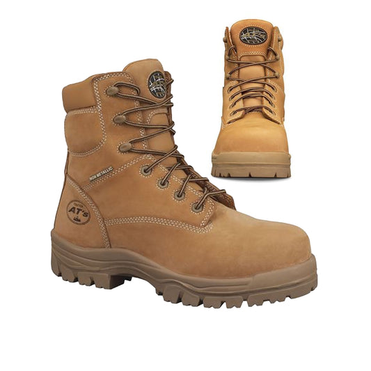 Oliver 150mm Wheat Lace Up Boot - WHEAT